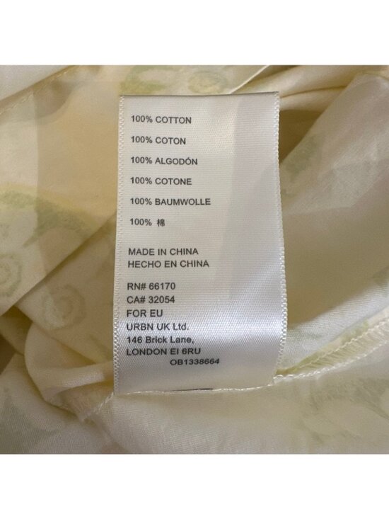 Free People strapless floral cotton poplin midi dress - Picture 9 of 10